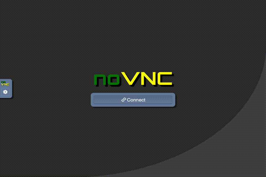 noVNC, X11, screenshot